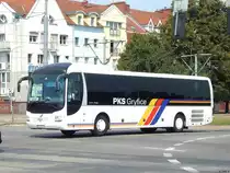 MAN Lion's Regio von PKS Gryfice aus Polen in Stettin am 08.08.2018