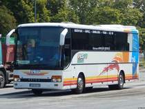 Setra 315 GT-HD von PKS Gorzów Wlkp aus Polen in Stettin am 08.08.2018