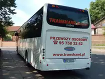 Irisbus Crossway von Transhand aus Polen in Stettin am 08.08.2018