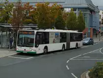 Stadtwerke Aschaffenburg / Wagen 162 (AB-VA 62) / Aschaffenburg, Luitpoldstr. (Hst Stadthalle) / Mercedes-Benz O 530 G II / Aufnahemdatum: 08.10.2020 / Werbung: Kreher Beton (TB+Heck)