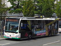 Stadtwerke Aschaffenburg / Wagen 192 (AB-VA 92) / Aschaffenburg, Luitpoldstr. (Hst Stadthalle) / Mercedes-Benz O 530 C2 / Aufnahemdatum: 11.07.2020 / Werbung: Club Quincy Schultz