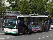 Stadtwerke Aschaffenburg / Wagen 192 (AB-VA 92) / Aschaffenburg, Luitpoldstr. (Hst Stadthalle) / Mercedes-Benz O 530 C2 / Aufnahemdatum: 11.07.2020 / Werbung: Club Quincy Schultz