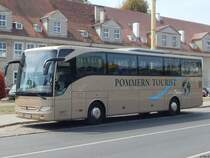Mercedes Tourismo von Pommern Tourist aus Deutschland in Stettin am 08.08.2018