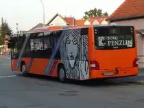 MAN Lion's City der MVVG in Neubrandenburg am 09.08.2018