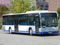 Mercedes Citaro I der Mecklenburger Verkehrsbetriebe in Wismar am 09.08.2018