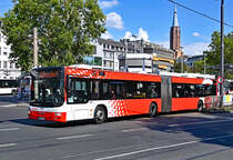 MAN NG 323 der SWB, BN-SW4420 beim Hbf Bonn - 02.09.2020