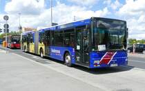 S-Bahn Berlin, Schienenersatzverkehr- SEV, Omnibus Reisedienst 'Der Tempelhofer KG', mit dem MAN NG 313, B-AA 5325 #325 (ex VAG,#972. Berlin, im Juni 2020.