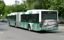 S-Bahn Berlin, Schienenersatzverkehr-SEV, 'Herold -Reisen' mit dem MAN NG 313 G, BER-HD 947. Berlin, im Juni 2020. 