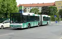 S-Bahn Berlin, Schienenersatzverkehr-SEV, 'Herold-Reisen' mit dem MAN NG 313 G, BER-HD 947. Berlin, im Juni 2020.