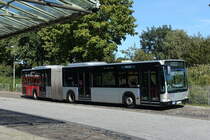 VHH 1214 (HH-X 2998) am 18.9.2020, Endstation U-Steinfurther Allee, EvoBus, MB O 530G, Facelift, 3-türig, EZ 2012 /