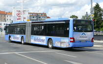 S-Bahn Berlin, Schienenersatzverkehr- SEV, ''Berisha Reisen'' mit dem MAN Lion's City G, B-BR 4007 (ex München). Berlin im Juni 2020.