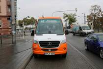Rau Mercedes Benz Sprinter Minibus am 17.10.20 in Mannheim