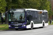 MAN Lion's City Hybrid  LWL Jäger , Ludwigsburg Oktober 2020