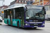 MAN Lion's City Hybrid  LWL Jäger , Ludwigsburg Oktober 2020