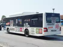 MAN Lion's City CNG von Nahbus in Wismar am 09.08.2018