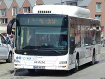 MAN Lion's City CNG von Nahbus in Wismar am 09.08.2018