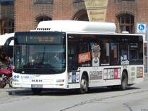 MAN Lion's City CNG von Nahbus in Wismar am 09.08.2018