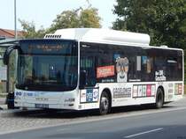 MAN Lion's City CNG von Nahbus in Wismar am 09.08.2018