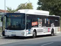 MAN Lion's City CNG von Nahbus in Wismar am 09.08.2018