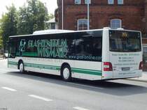 MAN Lion's City der BusBetriebe Wismar in Wismar am 09.08.2018