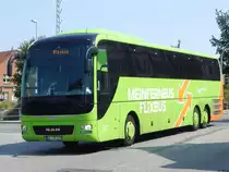 MAN Lion's Coach von Flixbus/Schröder aus Deutschland in Wismar am 09.08.2018