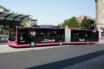 Stadtbus Koblenz: MAN Lion's City G der Koblenzer Verkehrsbetriebe GmbH (koveb), aufgenommen im September 2020 am Hauptbahnhof in Koblenz.