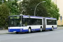 S-Bahn Berlin, Schienenersatzverkehr-SEV mit einem MAN NG263, WB-TS 319. Berlin im Juni 2020.