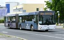 S-Bahn Berlin, Schienenersatzverkehr-SEV, Nieder Bus Betrieb GmbH mit dem MAN Lion's City B-BN 702. Berlin im Juni 2020.