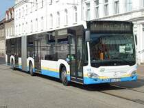 Mercedes Citaro III vom Nahverkehr Schwerin in Schwerin am 09.08.2018