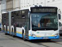 Mercedes Citaro III vom Nahverkehr Schwerin in Schwerin am 09.08.2018