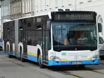 Mercedes Citaro III vom Nahverkehr Schwerin in Schwerin am 09.08.2018