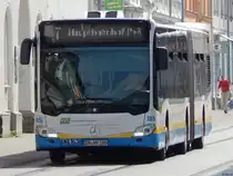 Mercedes Citaro III vom Nahverkehr Schwerin in Schwerin am 09.08.2018