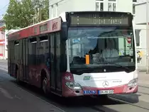 Mercedes Citaro III vom Nahverkehr Schwerin in Schwerin am 09.08.2018