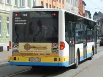 Mercedes Citaro I vom Nahverkehr Schwerin in Schwerin am 09.08.2018