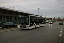 Becker Reisen MAN Lions City Hybrid der für die Stadtwerke Neu-Isenburg fährt am 24.10.20 