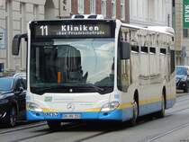 Mercedes Citaro III vom Nahverkehr Schwerin in Schwerin am 09.08.2018