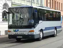 Setra 412 UL der Verkehrsgesellschaft Ludwigslust-Parchim mbH in Schwerin am 09.08.2018
