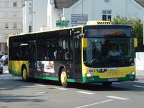 MAN Lion's City der Verkehrsgesellschaft Ludwigslust-Parchim mbH in Schwerin am 09.08.2018