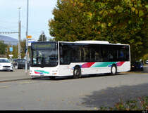 asm Oberaargau - MAN Lion`s City  Nr.40  BE  26907 bei den Bushaltestellen beim Bahnhof Herzogenbuchsee am 20.10.2020