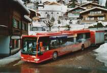 AFA Adelboden Nr. 27/BE 26773 Mercedes Citaro am 14. Dezember 2008 Adelboden, Autobahnhof