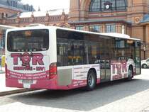 Setra 415 NF der Verkehrsgesellschaft Ludwigslust-Parchim mbH in Schwerin am 09.08.2018