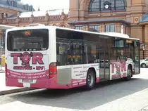 Setra 415 NF der Verkehrsgesellschaft Ludwigslust-Parchim mbH in Schwerin am 09.08.2018