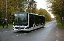 Becker Reisen MAN Lions City Hybrid der für die Stadtwerke Neu-Isenburg fährt am 24.10.20