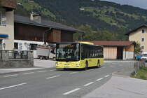 MAN Niederflurbus 3. Generation (Lion's City) von Postbus (BD-13817) in Westendorf, Bahnhofstraße. Aufgenommen 2.10.2020.