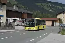 MAN Niederflurbus 3. Generation (Lion's City) von Postbus (BD-13817) in Westendorf, Bahnhofstraße. Aufgenommen 2.10.2020.