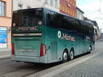 Van Hool TX16 von Michel aus Frankreich in Schwerin am 09.08.2018