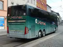 Van Hool TX16 von Michel aus Frankreich in Schwerin am 09.08.2018