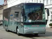 Van Hool TX16 von Michel aus Frankreich in Schwerin am 09.08.2018