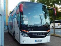 Setra 515 HDH von Rist Reisen aus Deutschland in Neubrandenburg am 10.08.2018