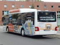 MAN Lion's City CNG der Stadtwerke Greifswald in Greifswald am 10.08.2018